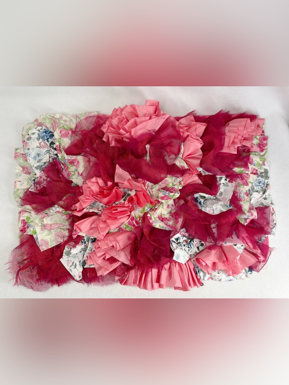 Boho Cottage Chic Rag Pillow Cover Pier One